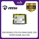 Load image into Gallery viewer, 936-B0A811-270-P14 (RAM 16GB, SSD NVME 512GB, Non OS)