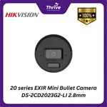 Load image into Gallery viewer, 20 series EXIR Mini Bullet Camera DS-2CD2023G2-LI 2.8mm