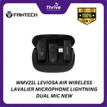 Load image into Gallery viewer, WMV21L LEVIOSA AIR WIRELESS LAVALIER MICROPHONE LIGHTNING DUAL MIC NEW