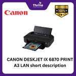 Load image into Gallery viewer, CANON DESKJET IX 6870 PRINT A3 LAN