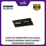 Load image into Gallery viewer, KLEVV SO-DIMM DDR5 Value Series PC44800 5600Mhz 16GB (1x16GB) - KD5AGSA80-56G460A
