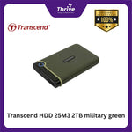 Load image into Gallery viewer, Transcend HDD 25M3 2TB military green