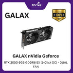 Load image into Gallery viewer, GALAX nVidia GeForce RTX 3050 6GB GDDR6 EX (1-Click OC) - DUAL FAN
