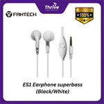 Load image into Gallery viewer, ES1 Earphone superbass (Black/White)