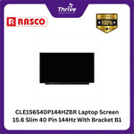 Load image into Gallery viewer, "CLE156S40P144HZBR Laptop Screen 15.6 Slim 40 Pin 144Hz With Bracket B156HAN07.1  B156HAN07.0"