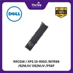 Load image into Gallery viewer, RRCGW / XPS 15-9550 /M7R96 /62MJV/ 062MJV /P56F