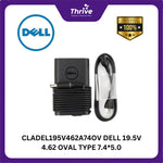 Load image into Gallery viewer, CLADEL195V462A74OV DELL 19.5V 4.62 OVAL TYPE 7.4*5.0