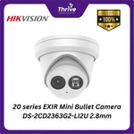 Load image into Gallery viewer, 20 series EXIR Mini Bullet Camera DS-2CD2363G2-LI2U 2.8mm