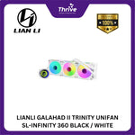 Load image into Gallery viewer, LIANLI GALAHAD II TRINITY UNIFAN SL-INFINITY 360 BLACK / WHITE