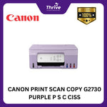 Load image into Gallery viewer, CANON PRINT SCAN COPY G2730 PURPLE P S C CISS