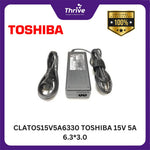 Load image into Gallery viewer, CLATOS15V5A6330 TOSHIBA 15V 5A 6.3*3.0