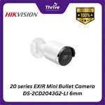 Load image into Gallery viewer, 20 series EXIR Mini Bullet Camera DS-2CD2043G2-LI 6mm