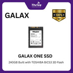 Load image into Gallery viewer, GALAX ONE SSD 240GB Built with TOSHIBA BiCS3 3D Flash