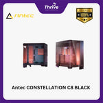 Load image into Gallery viewer, Antec CONSTELLATION C8 BLACK - Full-Tower E-ATX Gaming Case - Dual Chamber Design - 4mm Tempered Glass Side Panel - Right Side Full Mesh Panel - Type C Ready