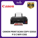 Load image into Gallery viewer, CANON PRINT SCAN COPY G3010 P S C WIFI CISS