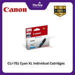 Load image into Gallery viewer, CLI-751 Cyan XL Individual Catridges