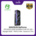 Load image into Gallery viewer, MAXSUN GeForce RTX 4070 12GB GDDR6X iCraft OC 12G - Skylight RGB - TRIPLE FAN - Garansi 3 Thn