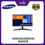 Load image into Gallery viewer, SAMSUNG ESSENTIAL MONITOR S3 S33GC LS24C330GAEXXD 24.0FHD