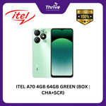 Load image into Gallery viewer, ITEL A70 4GB 64GB GREEN (BOX : CHA+SCR)