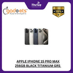 Load image into Gallery viewer, APPLE IPHONE 15 PRO MAX 256GB BLACK TITANIUM GRS RSMI INDONESIA DIGIMAP