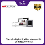 Load image into Gallery viewer, Two-wire Digital IP Video Intercom Kit DS-KH6320Y-WTE2