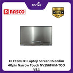 Load image into Gallery viewer, CLE156STO Laptop Screen 15.6 Slim 40pin Narrow Touch NV156FHM-TOO V8.1