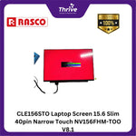 Load image into Gallery viewer, CLE156STO Laptop Screen 15.6 Slim 40pin Narrow Touch NV156FHM-TOO V8.1