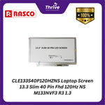 Load image into Gallery viewer, CLE133S40P120HZNS Laptop Screen 13.3 Slim 40 Pin Fhd 120Hz NS M133NVF3 R3 1.3