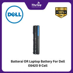 Load image into Gallery viewer, Batterai OR Laptop Battery For Dell E6420 9 Cell