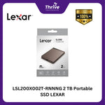 Load image into Gallery viewer, LSL200X002T-RNNNG 2 TB Portable SSD LEXAR