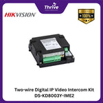 Load image into Gallery viewer, Two-wire Digital IP Video Intercom Kit DS-KD8003Y-IME2