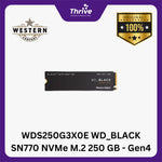 Load image into Gallery viewer, WDS250G3X0E WD_BLACK SN770 NVMe M.2 250 GB - Gen4