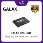 Load image into Gallery viewer, GALAX ONE SSD 240GB Built with TOSHIBA BiCS3 3D Flash