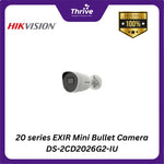Load image into Gallery viewer, 20 series EXIR Mini Bullet Camera DS-2CD2026G2-IU