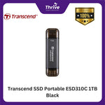 Load image into Gallery viewer, Transcend SSD Portable ESD310C 1TB Black