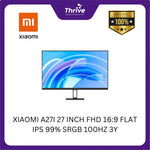 Load image into Gallery viewer, XIAOMI A27I 27 INCH FHD 16:9 FLAT IPS 99% SRGB 100HZ 3Y