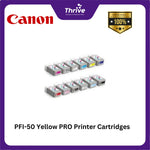Load image into Gallery viewer, PFI-50 Yellow PRO Printer Cartridges