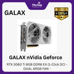 Load image into Gallery viewer, GALAX nVidia Geforce RTX 3060 Ti 8GB DDR6 EX (1-Click OC) - DUAL ARGB FAN -