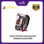 Load image into Gallery viewer, Antec Premium Gaming Case TORQUE BLACK/RED - Aluminum Panels - Dual Side 4mm Tempered Glass - Type C 3.1 Ready