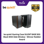 Load image into Gallery viewer, be quiet! Gaming Case SILENT BASE 801 Black With Side Window - Winner Reddot Award