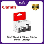 Load image into Gallery viewer, PG-47 Black Ink Efficient E Series printer - Cartridge