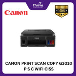 Load image into Gallery viewer, CANON PRINT SCAN COPY G3010 P S C WIFI CISS