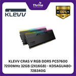 Load image into Gallery viewer, KLEVV CRAS V RGB DDR5 PC57600 7200MHz 32GB (2X16GB) - KD5AGUA80-72B340G