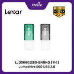 Load image into Gallery viewer, LJDS060128G-BNBNG 2 IN 1 Jumpdrive S60 USB 2.0