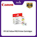 Load image into Gallery viewer, PFI-50 Yellow PRO Printer Cartridges