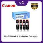 Load image into Gallery viewer, PGI-770 Black XL Individual Catridges