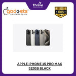 Load image into Gallery viewer, APPLE IPHONE 15 PRO MAX 512GB BLACK TITANIUM GRS RSMI INDONESIA DIGIMAP