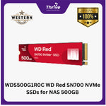 Load image into Gallery viewer, WDS500G1R0C WD Red SN700 NVMe SSDs for NAS 500GB