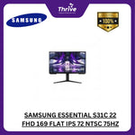 Load image into Gallery viewer, SAMSUNG ESSENTIAL S31C 22 FHD 169 FLAT IPS 72 NTSC 75HZ