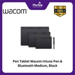 Load image into Gallery viewer, Pen Tablet Wacom Intuos Pen & Bluetooth Medium, Black